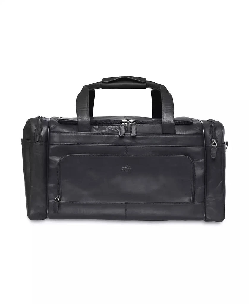 Mancini Leather Goods Buffalo Collection Carry on Duffle Bag 1