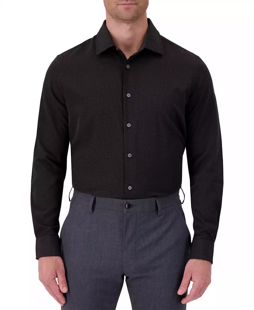 Report Men's Slim-Fit Tonal-Print Shirt