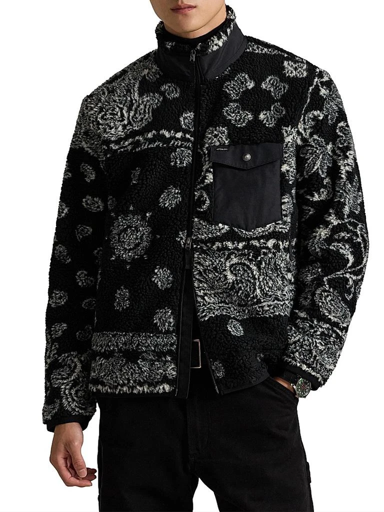 Ralph Lauren Bandana Fleece Jacket 3