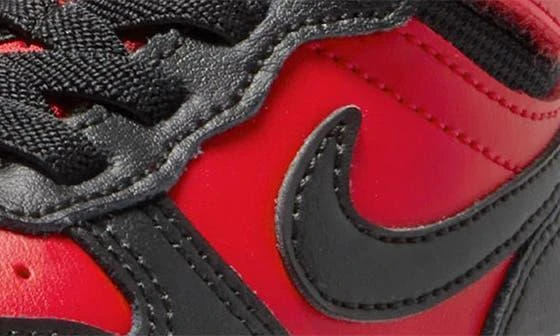 NIKE Kids' Court Borough Mid 2 Sneaker 7