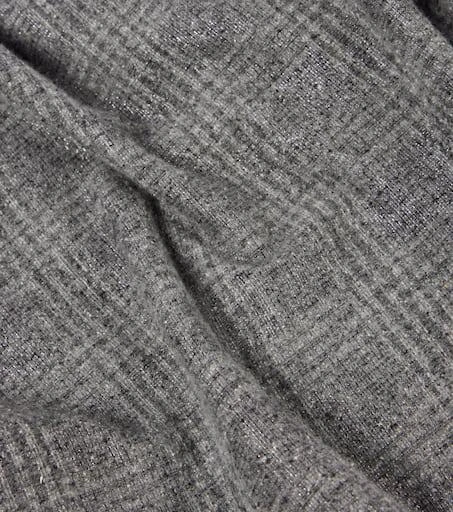 Brunello Cucinelli Prince of Wales check silk and wool-blend scarf 4