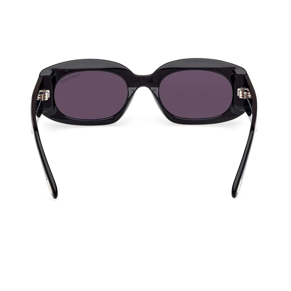 Tom Ford Tom Ford Eyewear Cielle Oval Frame Sunglasses 5