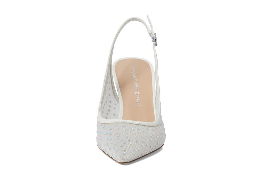 Stuart Weitzman Emilia Mesh 85 Slingback