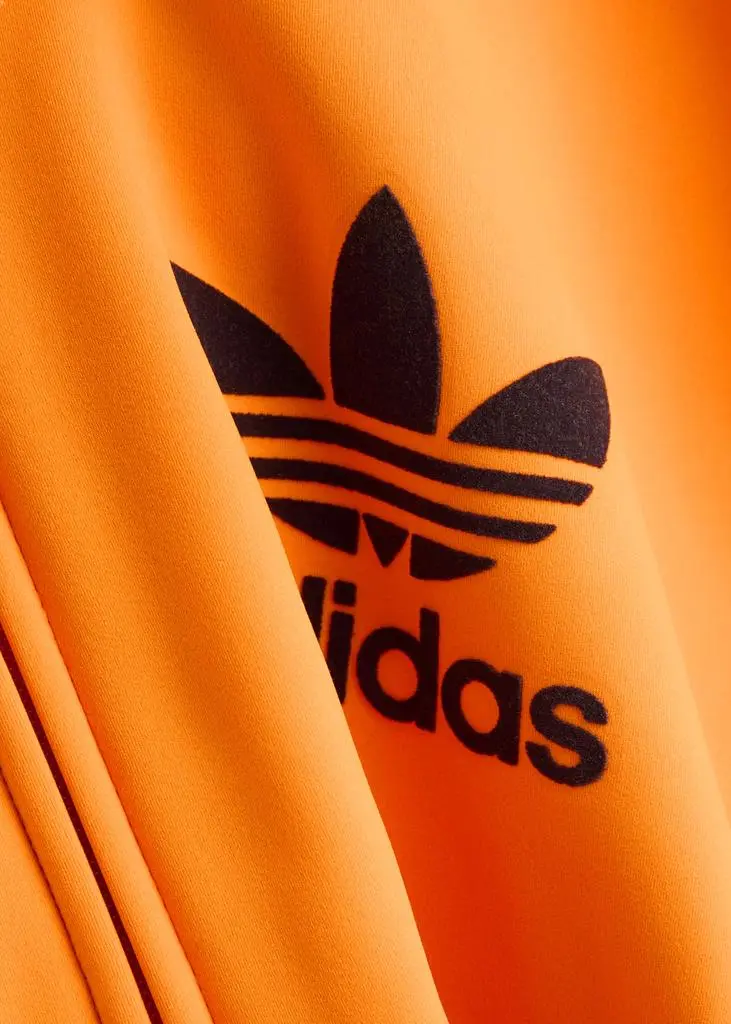 Adidas Logo hooded jersey track jacket 5
