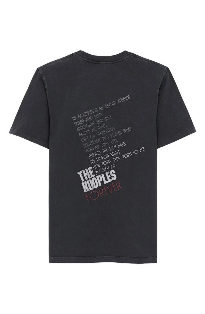 The Kooples Cheetah Jersey Graphic T-Shirt 4