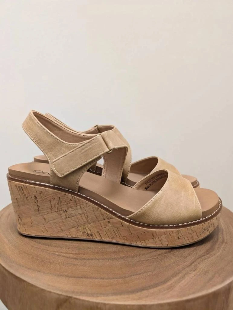 Cozy Co. Cozy Co. - 5'o Clock Wedges Taupe 3