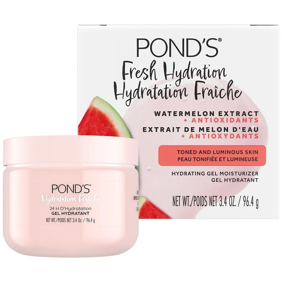 POND'S Fresh Hydration Gel Moisturizer Watermelon Extract + Antioxidants 5