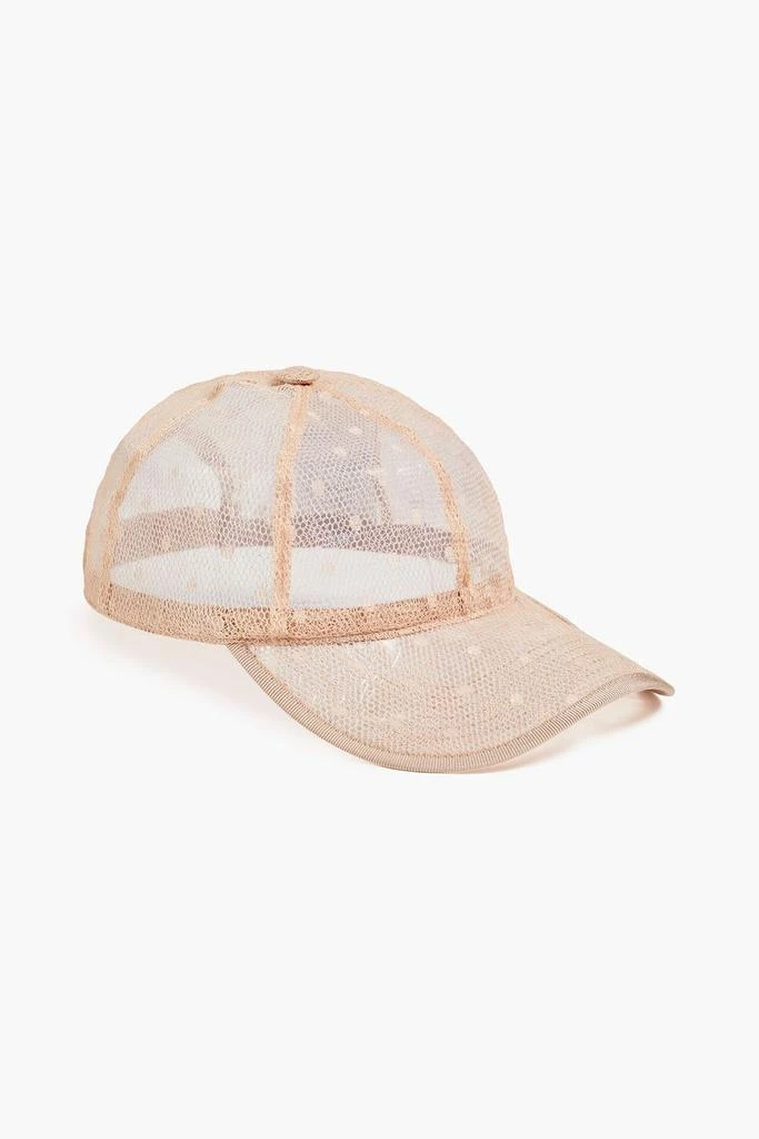 RED Valentino Point d'esprit baseball cap 1