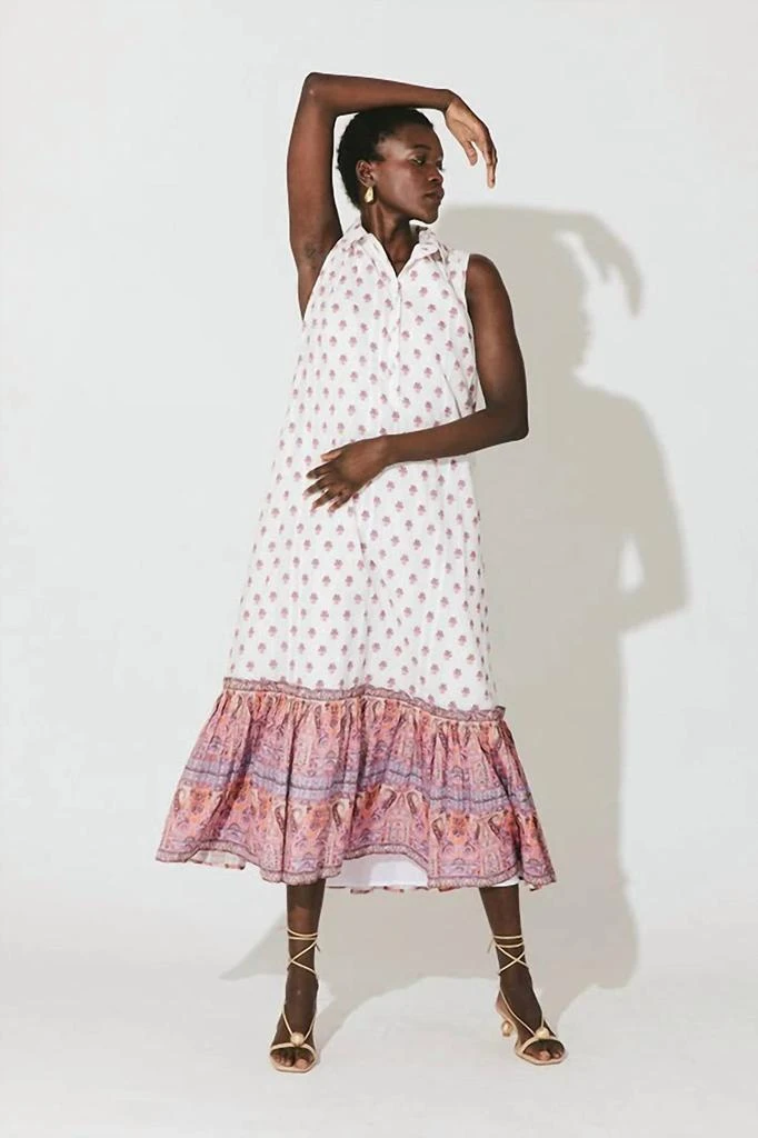Cleobella Nayeli Ankle Dress In Mahal Print 3