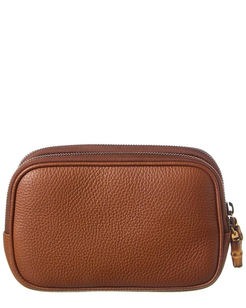 Gucci Gucci Double G Super Mini Leather Crossbody 2