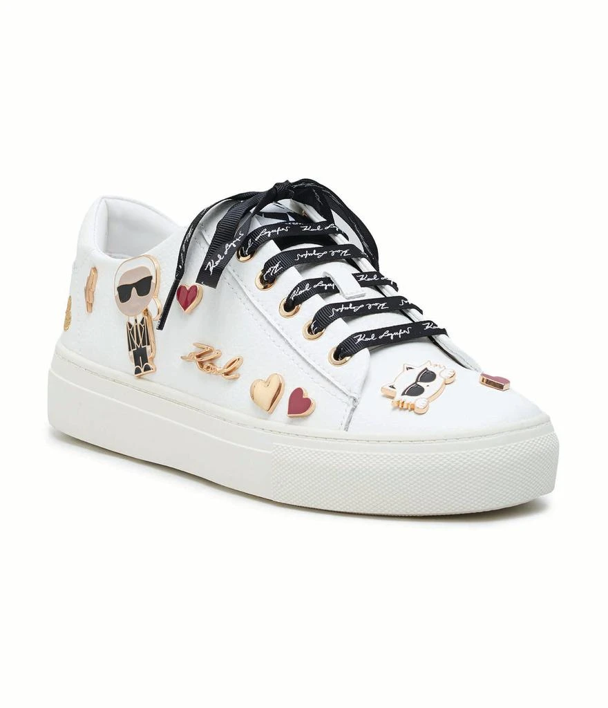 Karl Lagerfeld Paris CATE PINS LACE UP SNEAKER 1