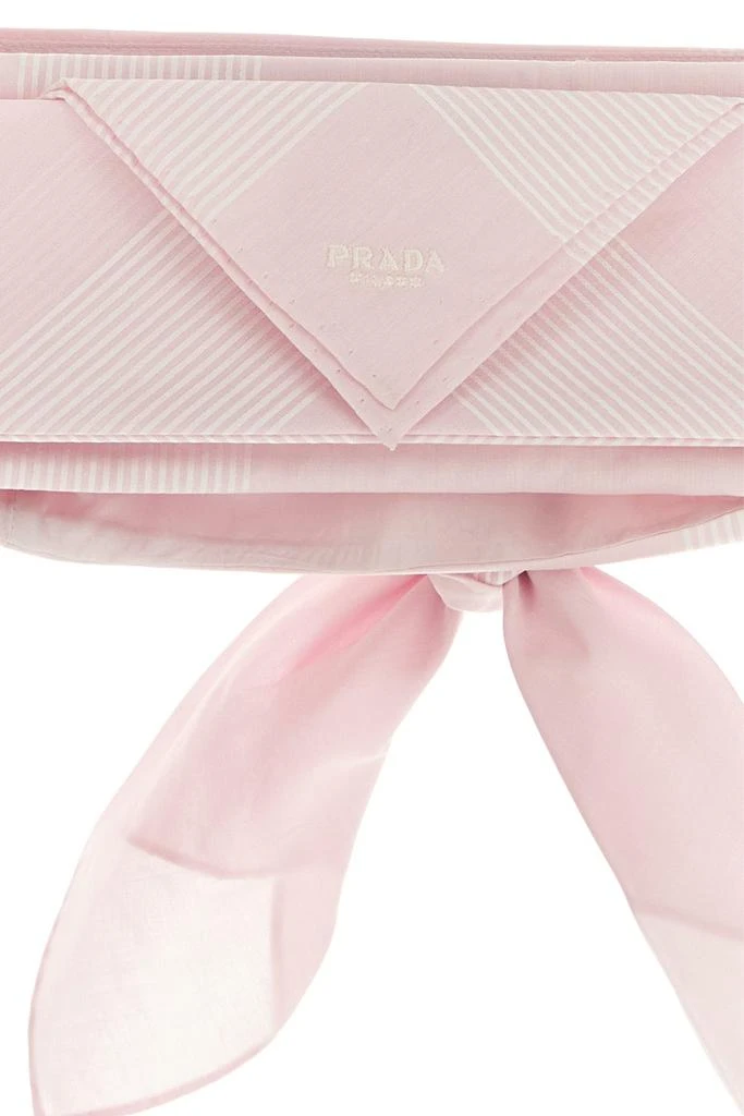 Prada Pastel pink cotton crop-top 2