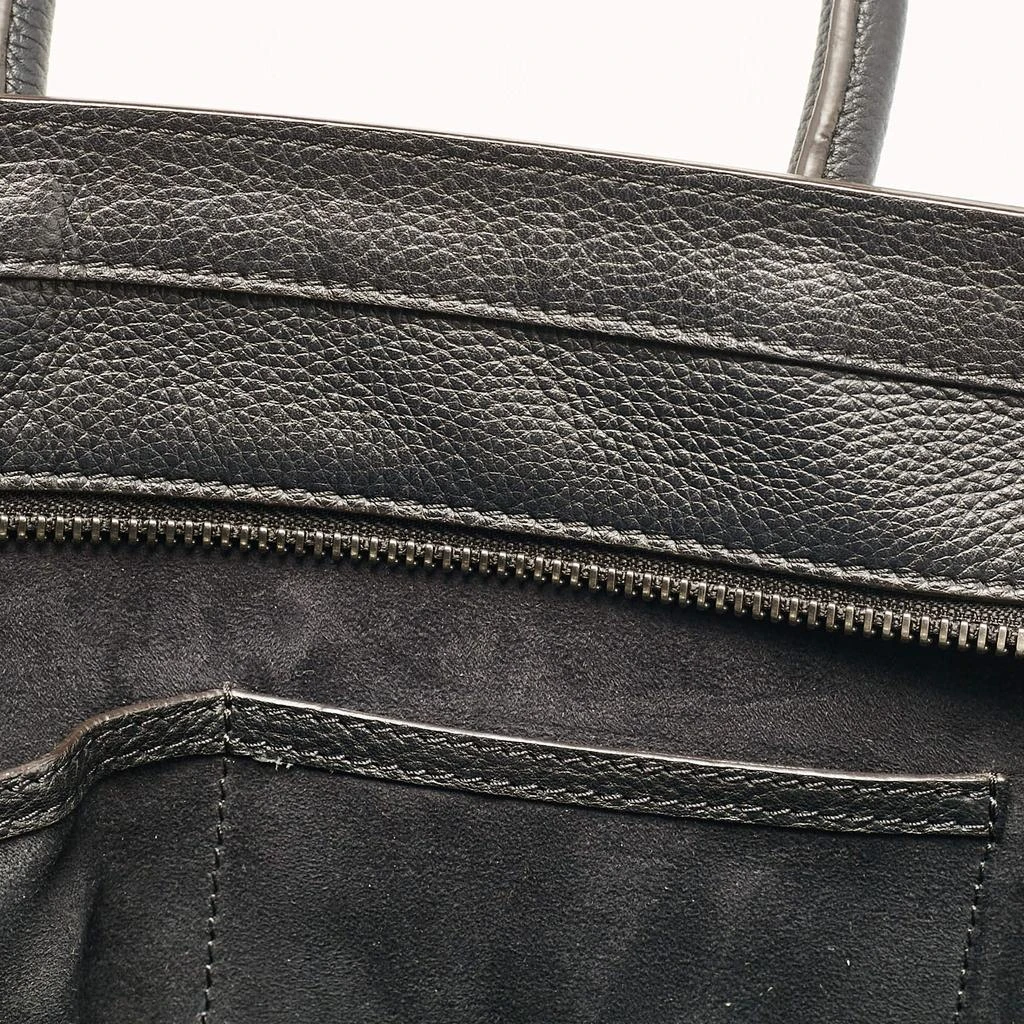 Celine Celine Black Leather Mini Luggage Tote 16