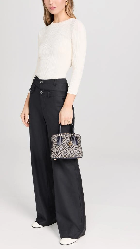 Tory Burch Mini T Monogram Jacquard Swing Bag 2