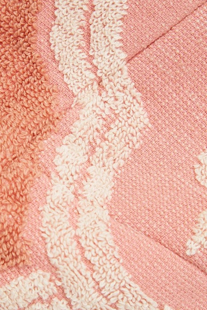 Zimmermann Cropped cotton-jacquard halterneck top 4