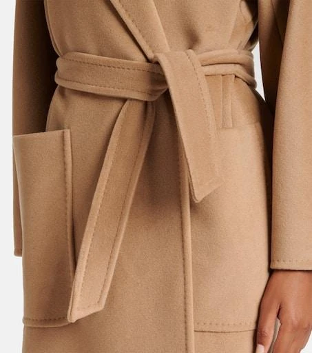 Max Mara Locri wool and cashmere wrap coat 5