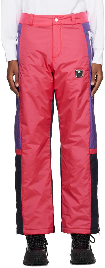 Palm Angels Pink Thunderbolt Ski Pants