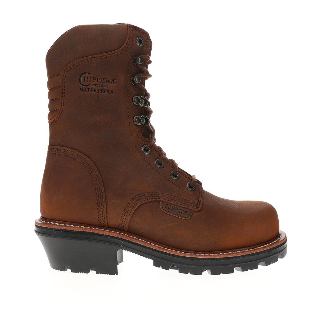 Chippewa Thunderstruck 9 Inch Waterproof Nano Composite Toe Work Boots