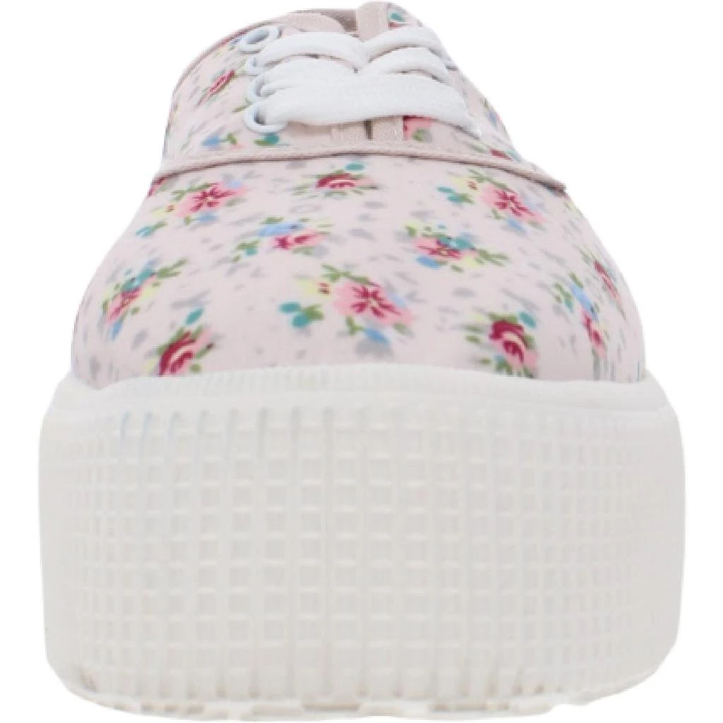 Steve Madden Stream Womens Recycled Fabric Floral  Print Fashion Sneakers 4