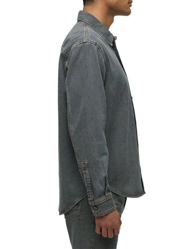 Hudson Walker Striped Denim Shirt 4