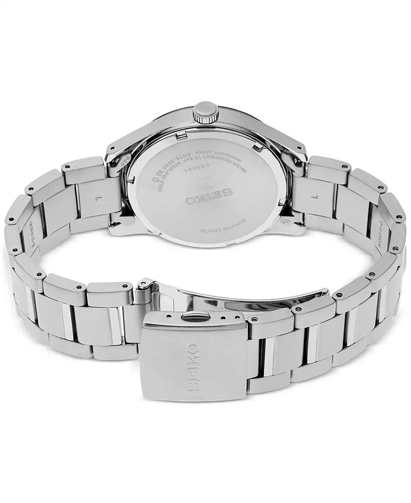 Seiko Men's Essentials Stainless Steel Bracelet Watch 40mm 3