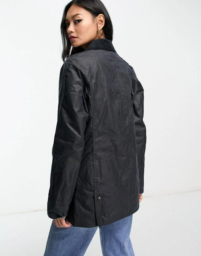 Barbour Barbour Beadnell wax jacket in navy 4