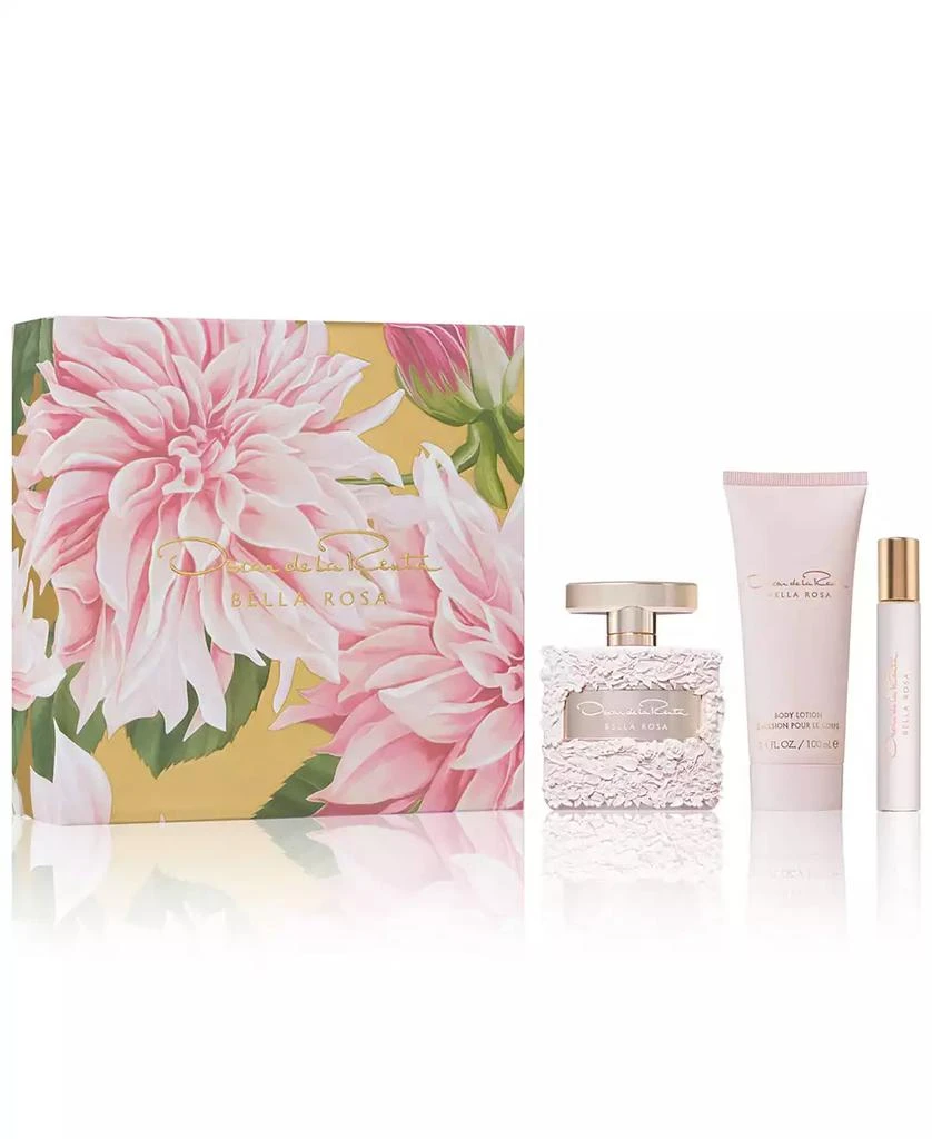 Oscar de la Renta 3-Pc. Bella Rosa Eau de Parfum Gift Set 1