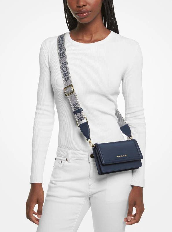 Michael Kors Jet Set Small Nylon Gabardine Smartphone Crossbody Bag 4