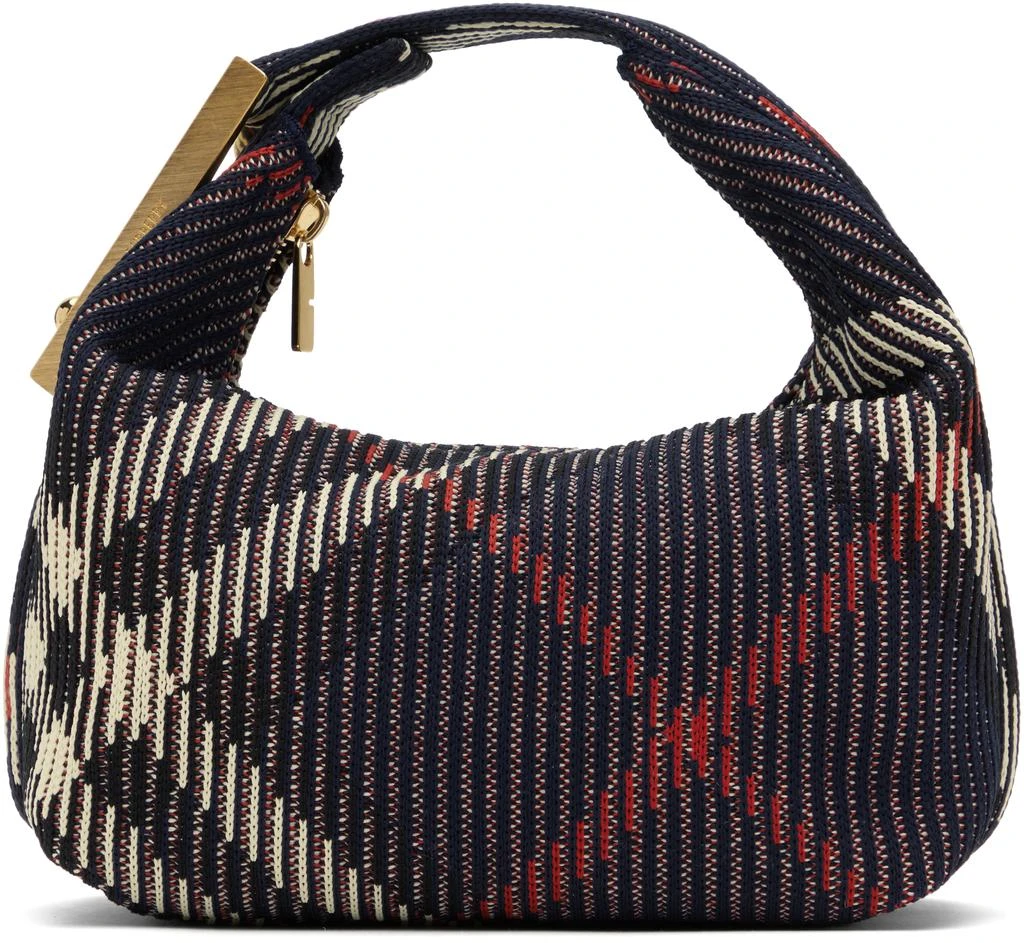 Burberry Navy Mini Peg Duffle Bag 1