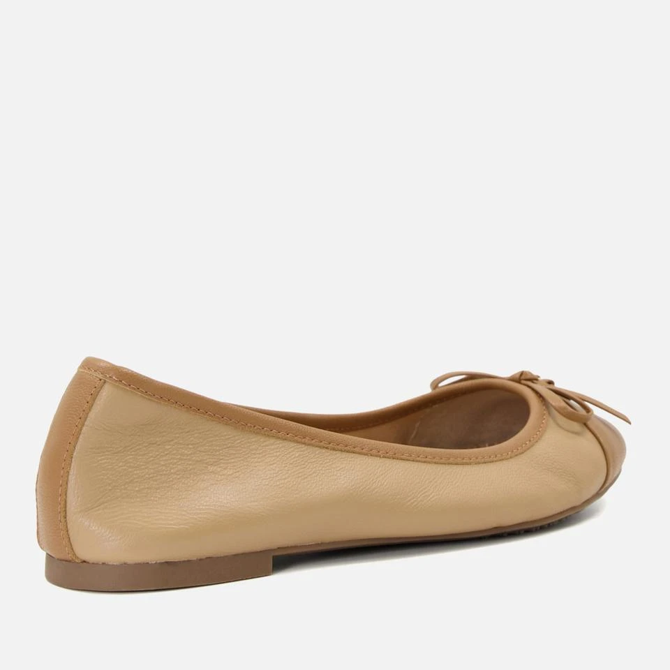 Dune DUNE LONDON WOMEN
S HALLO LEATHER BALLET FLATS 3