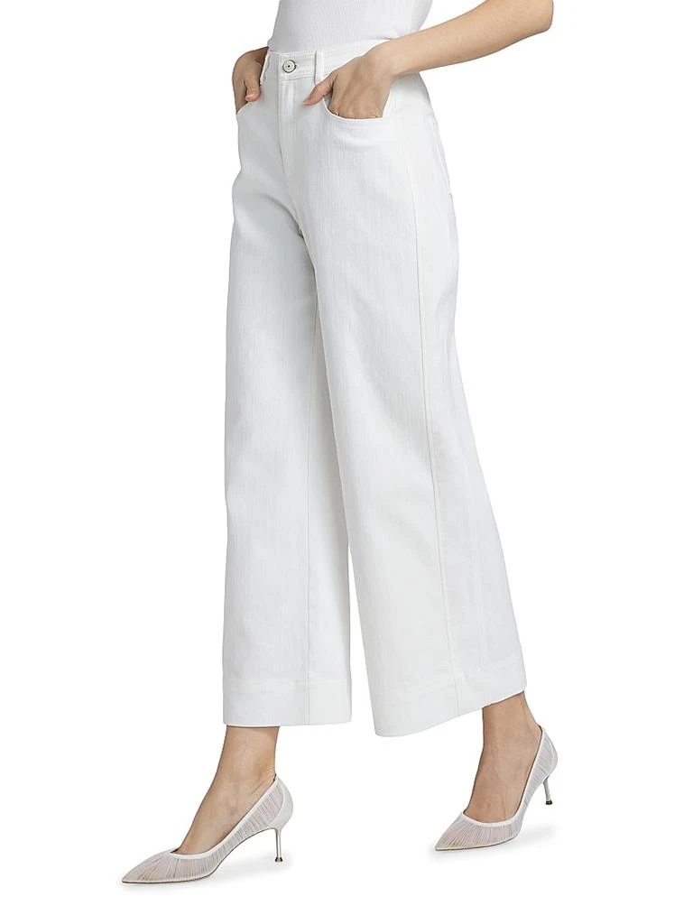 Cinq à Sept Betsy Stretch-Denim Wide-Leg Jeans 4