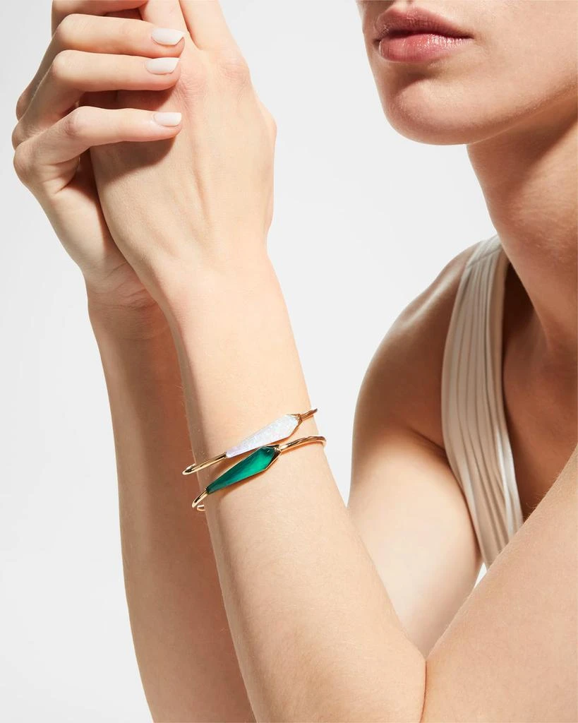 Stephen Webster Flexi Bracelet Set with Green Agate Clear Quartz 5