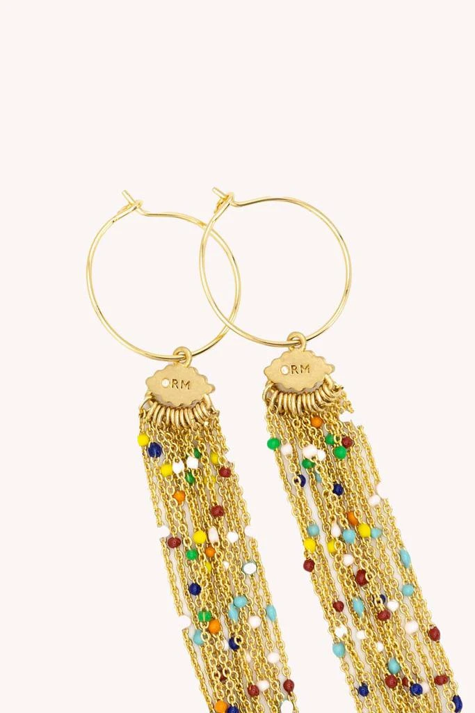 Rebecca Minkoff Tassel Multi Bead Earring 2