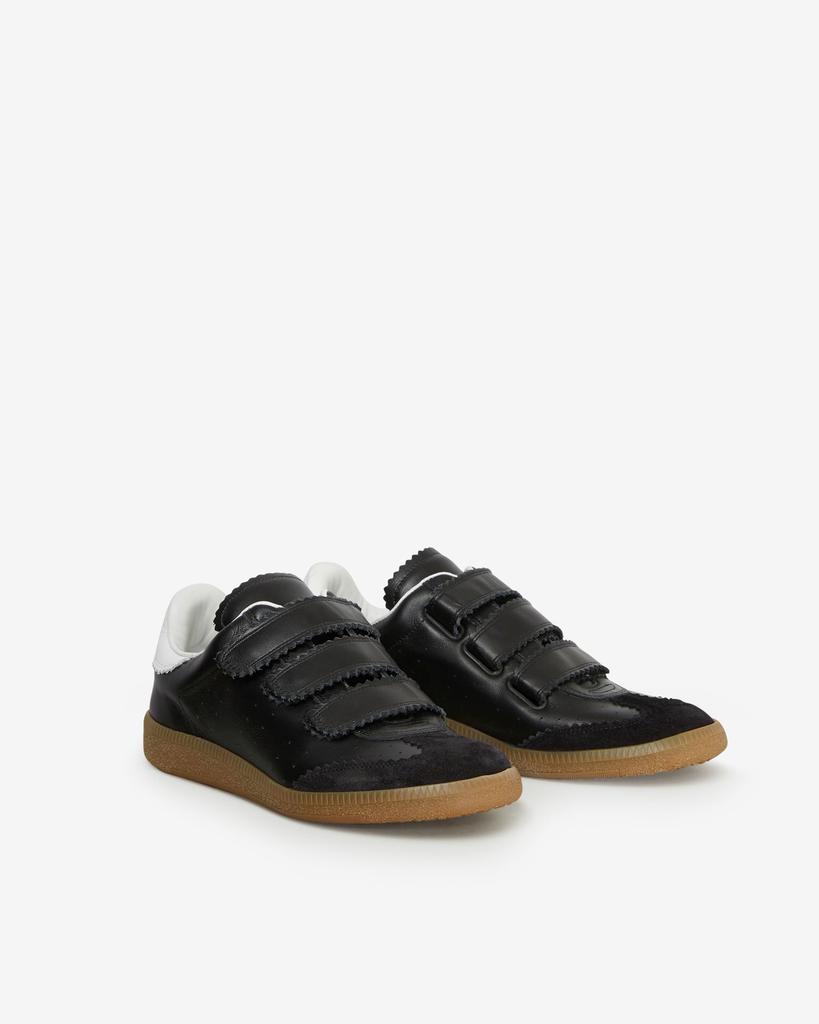 Isabel Marant ISABEL MARANT, BETH LEATHER SNEAKERS - Women - Black - 39