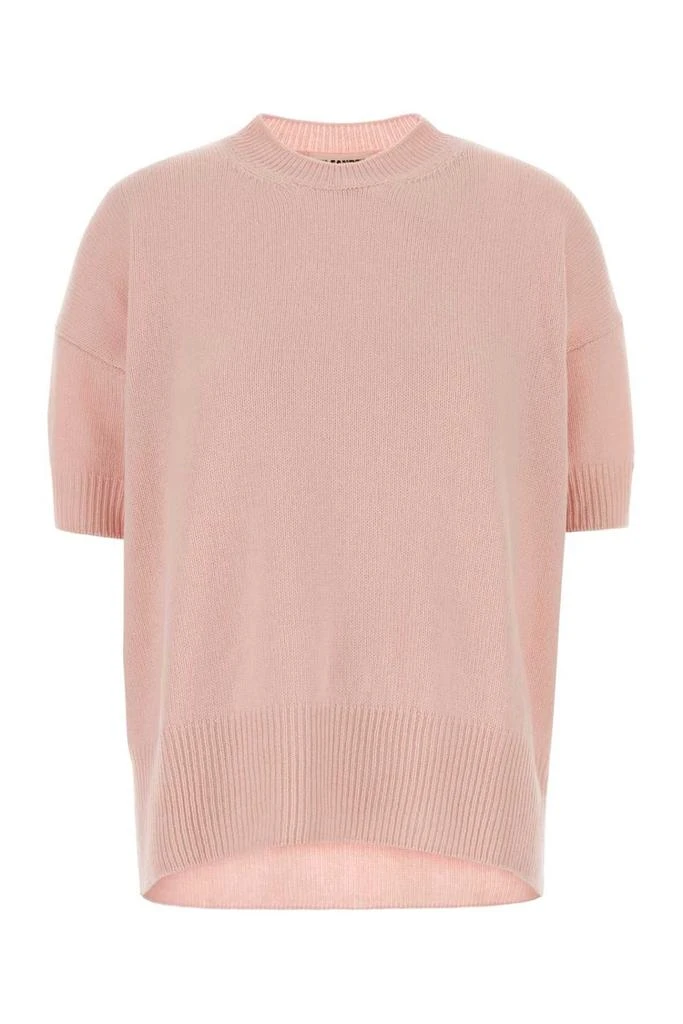 Jil Sander Jil Sander Short-Sleeved Knitted Top from Cettire