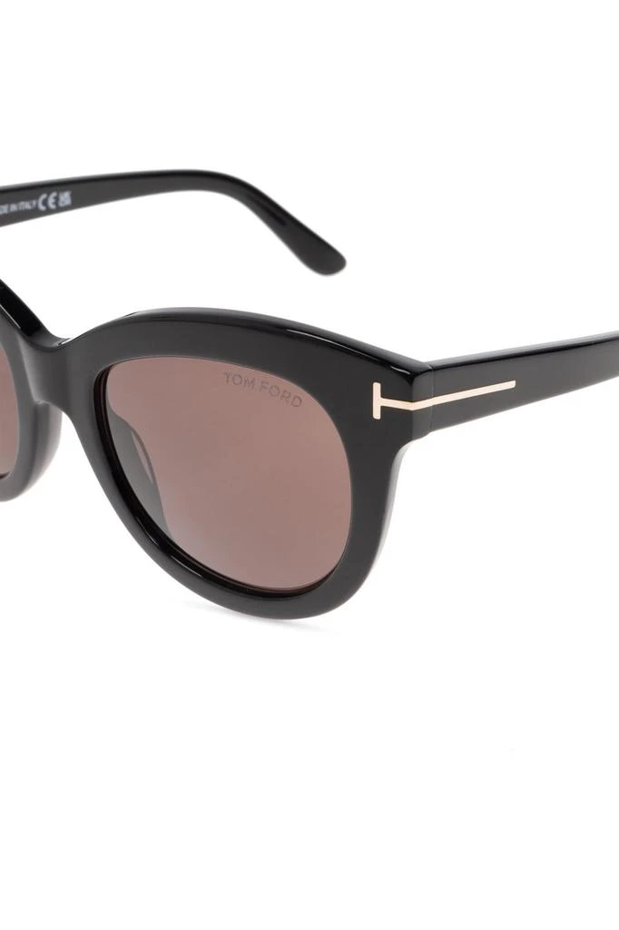 Tom Ford Tom Ford Eyewear Odette Oval Frame Sunglasses 3