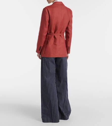 Brunello Cucinelli Hemp and linen gabardine blazer 3