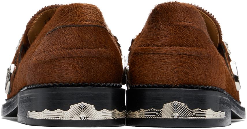Toga Virilis SSENSE Exclusive Brown Loafers