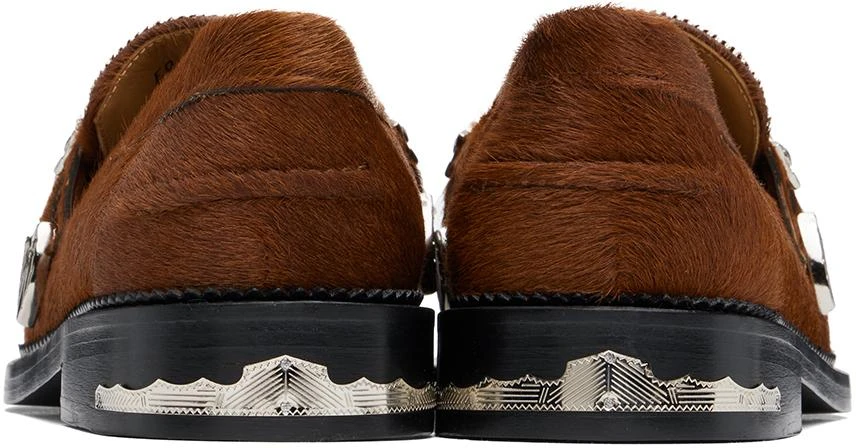 Toga Virilis SSENSE Exclusive Brown Loafers 2
