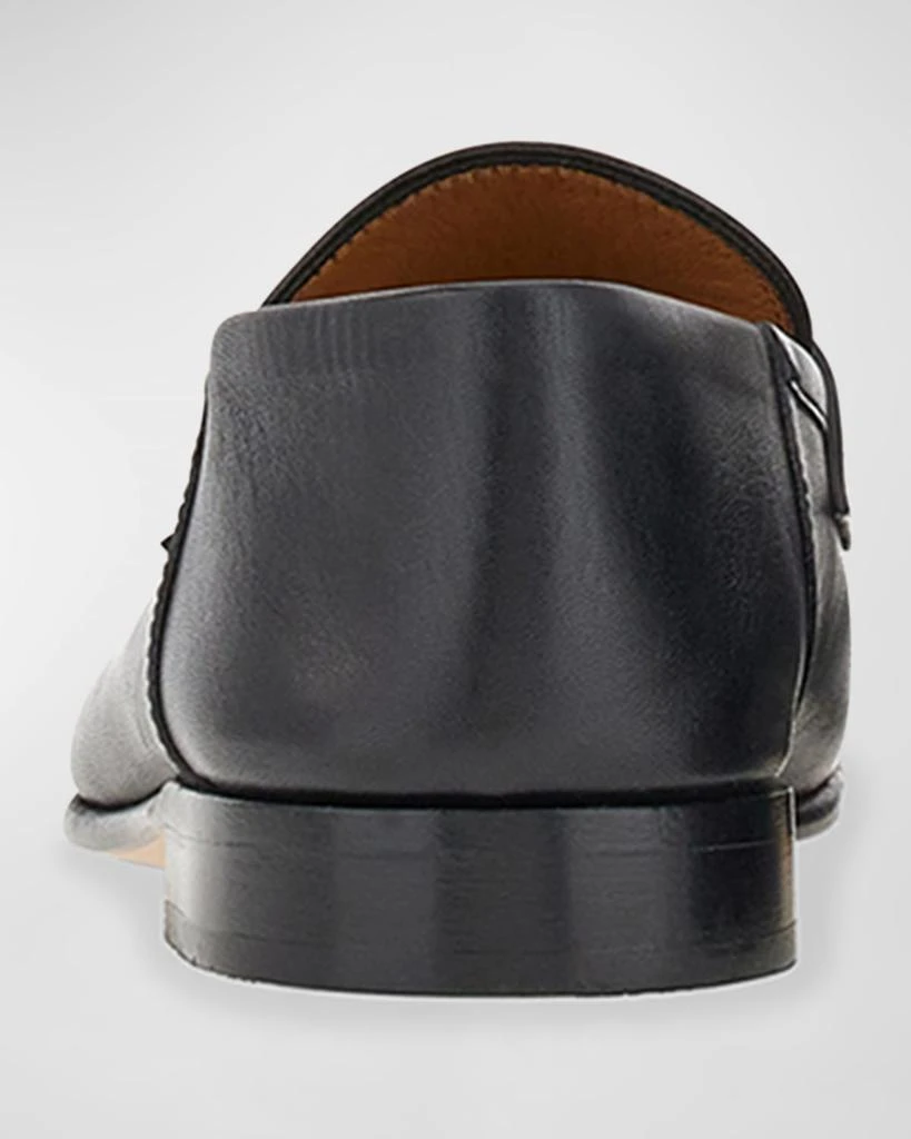 Shop Ottone Leather Slide Bit Loafers on Sale at BeyondStyle  display picture 3