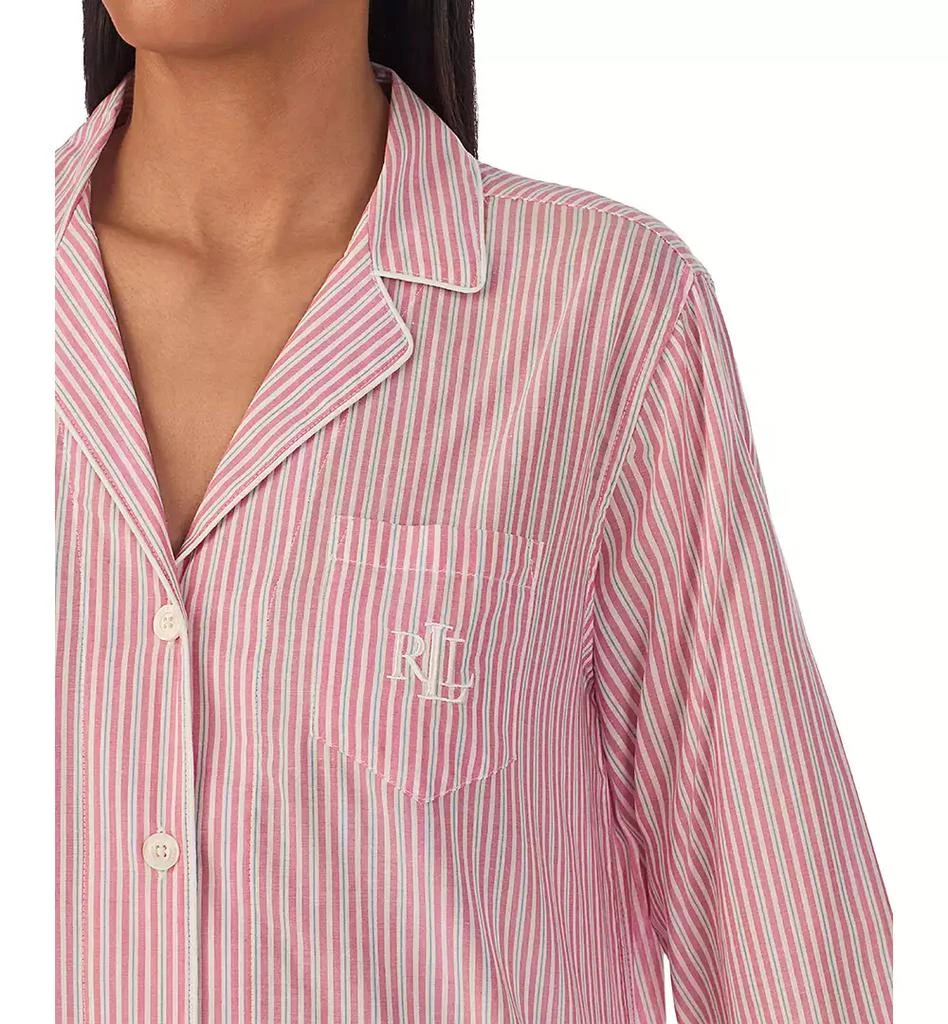 Ralph Lauren Petite 2-Pc. 3/4-Sleeve Printed Pajamas Set 3
