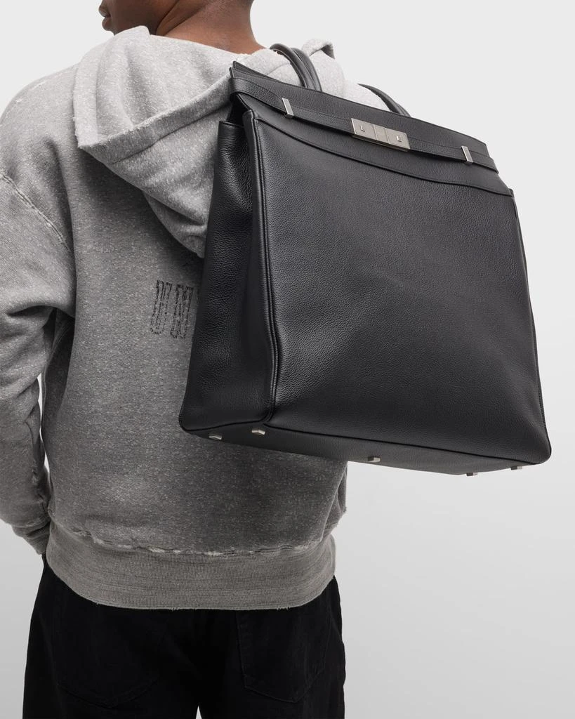 Yves Saint Laurent Men's Manhattan North-South Tote Bag 5