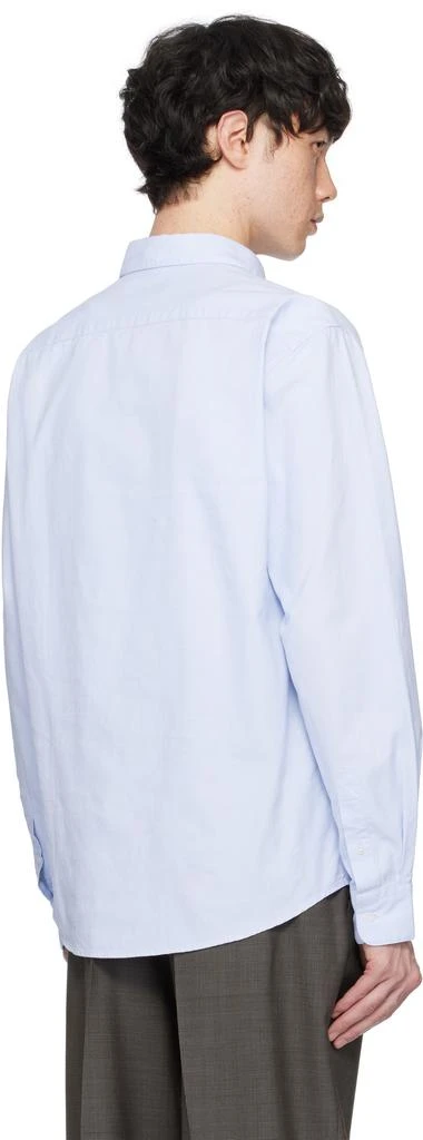 Sunspel Blue Oxford Shirt 3