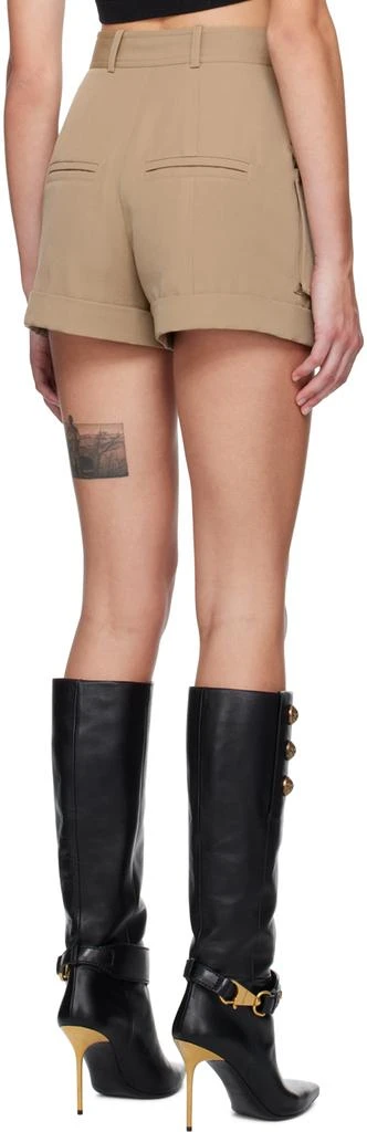 Balmain Beige Grain De Poudre Shorts 3