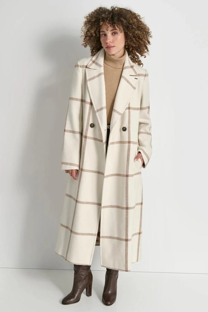 DKNY WOOL WRAP COAT 4