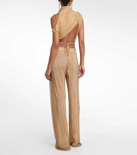 LaQuan Smith Sequin-embellished pants 3