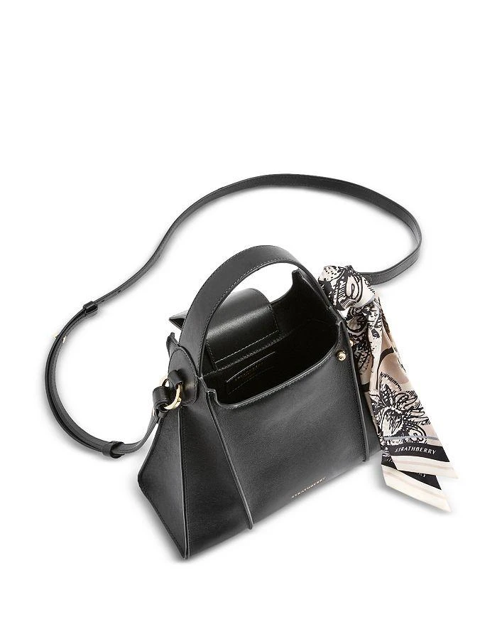 Strathberry Arkshell Leather Top Handle Bag 3