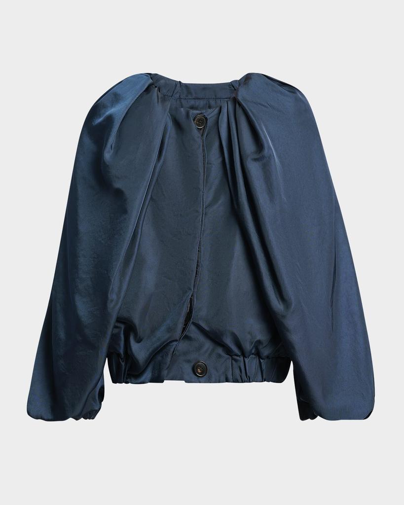 Dries Van Noten Voly cupro and cotton jacket - Jackets