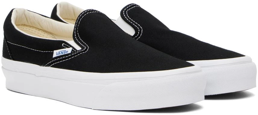 Vans Black Slip-On Reissue 98 LX Sneakers 4