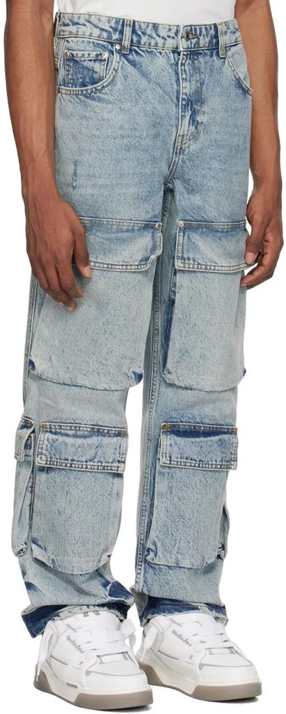 Represent Blue R3CA Cargo Jeans 2